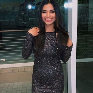 Windsor Long sparkly Dress